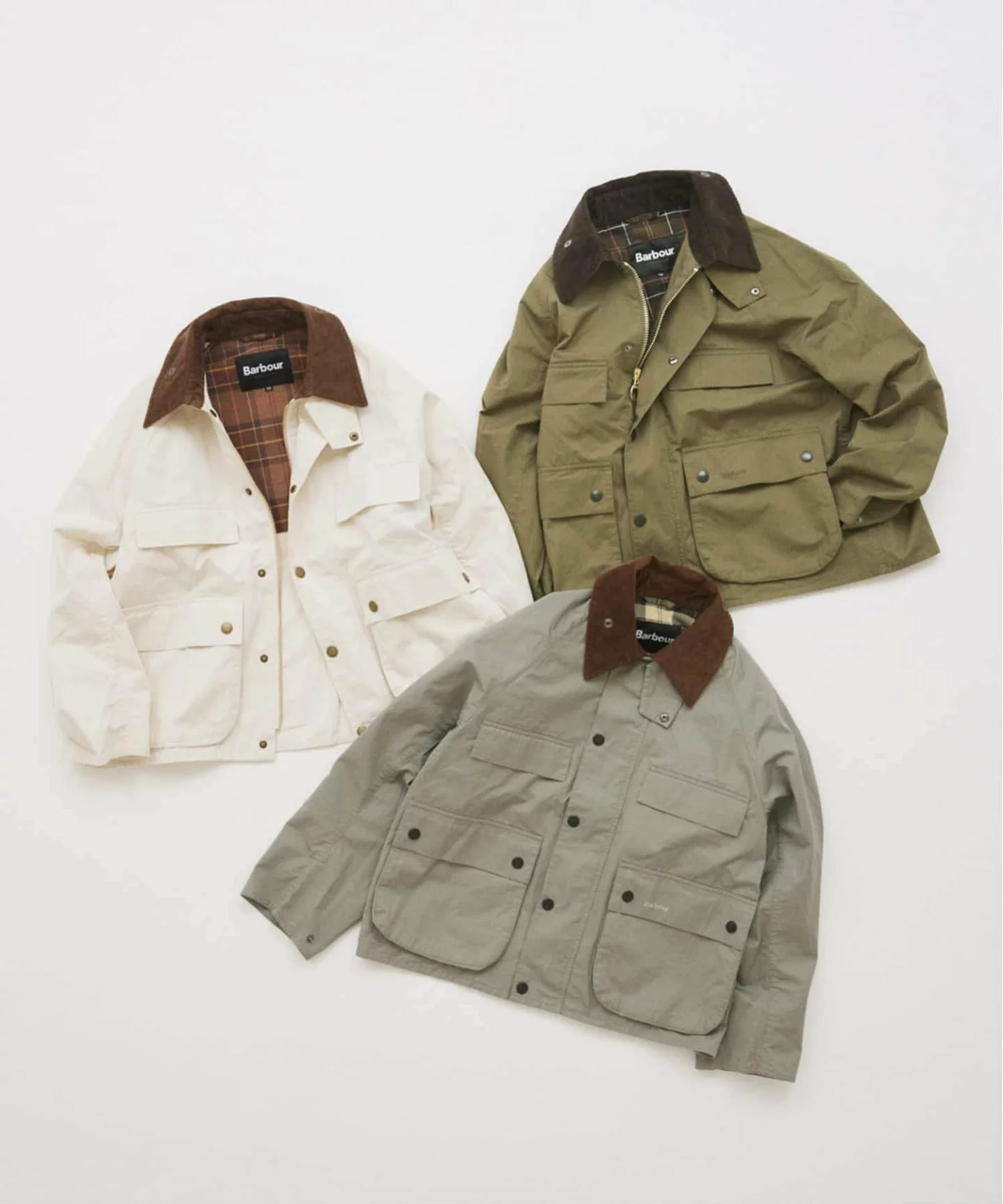 JOURNAL STANDARD × Barbour 26SS『Cropped Old Bedale』の先行予約が開始