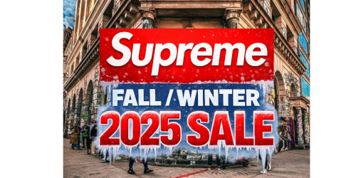 Supreme 2025年秋冬セールが海外で1月15日(木)より開催予定
