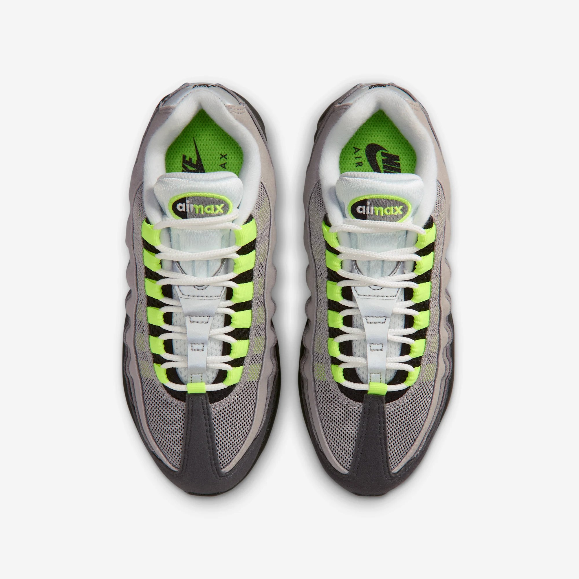 NIKE AIR MAX 95 GS BIG BUBBLE “Neon” が3月1日(日)に17,930円で発売予定