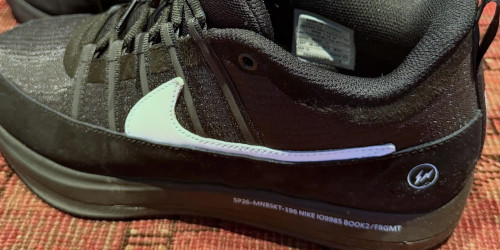 藤原ヒロシ が fragment design × NIKE BOOK 2 を公開