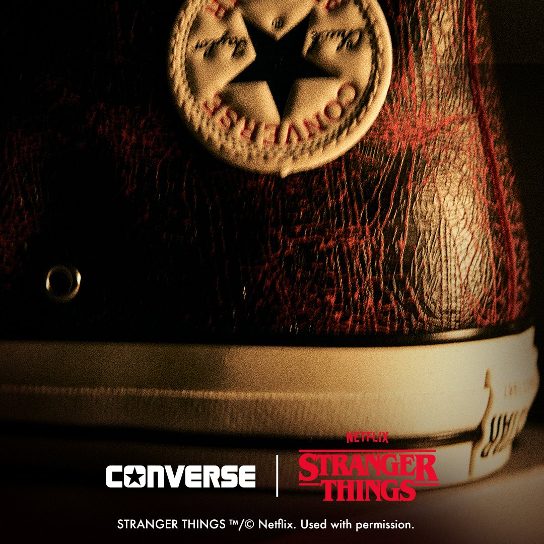 CONVERSE × Stranger Things によるコラボスニーカー第2弾の発売が予告
