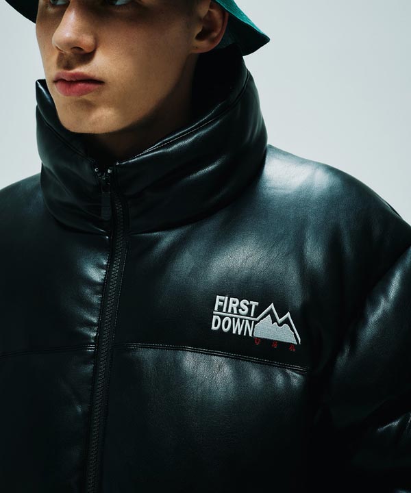 FIRST DOWN『Bubble Down Jacket Color Leather』が発売
