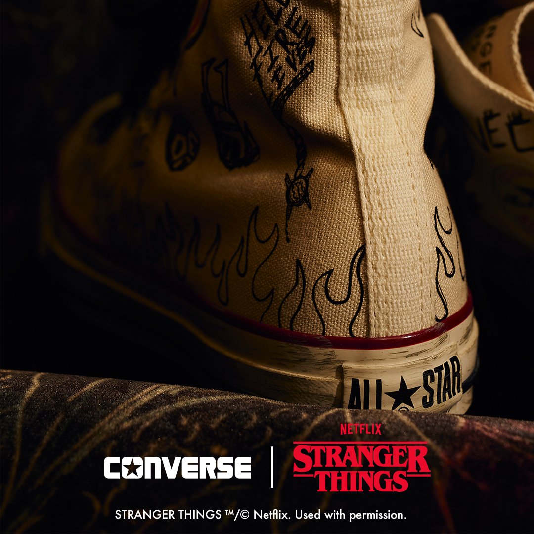 CONVERSE × Stranger Things によるコラボスニーカー第2弾の発売が予告