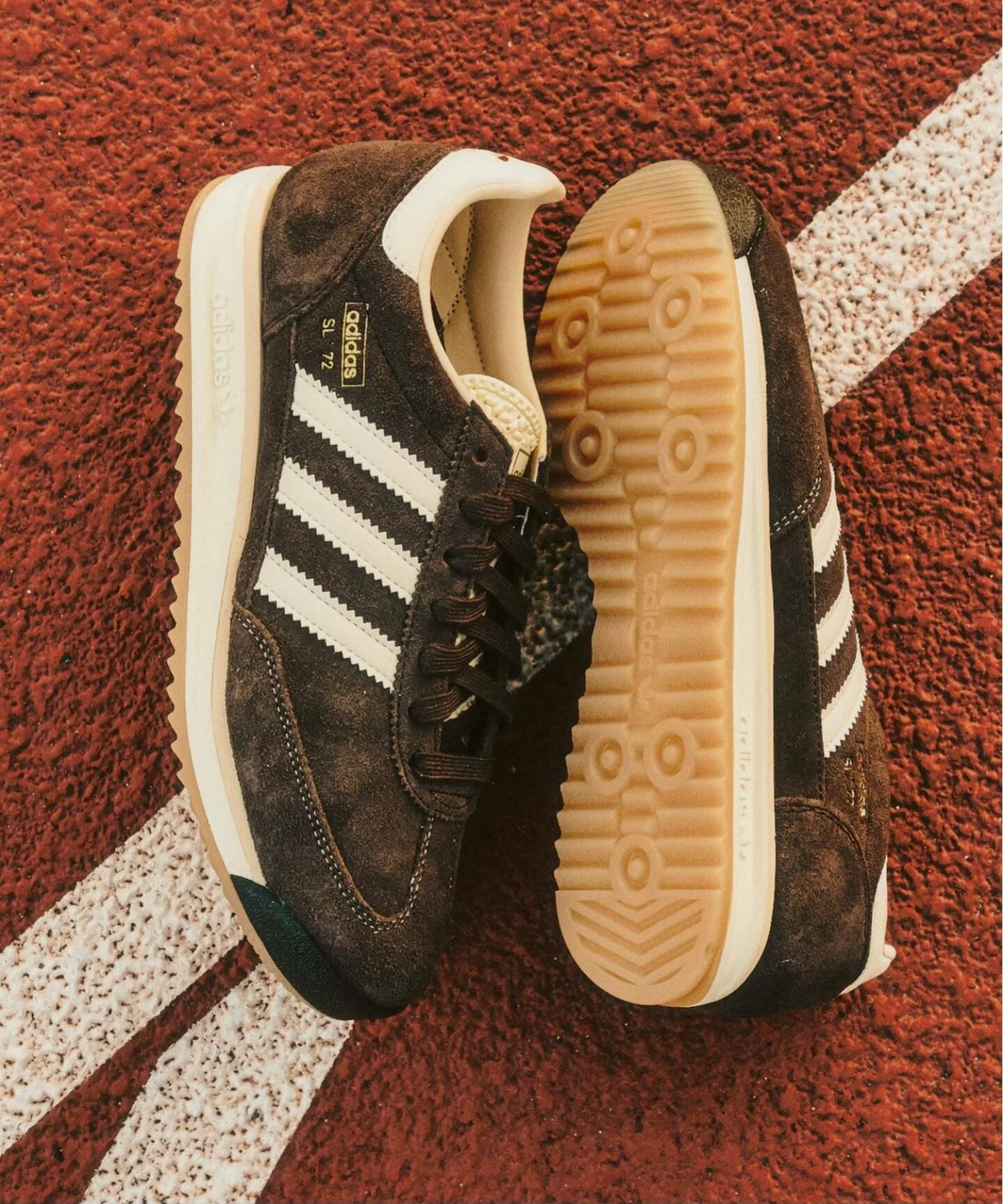 417 EDIFICE 限定展開となる adidas SL 72 RS “Brown” の先行予約が開始
