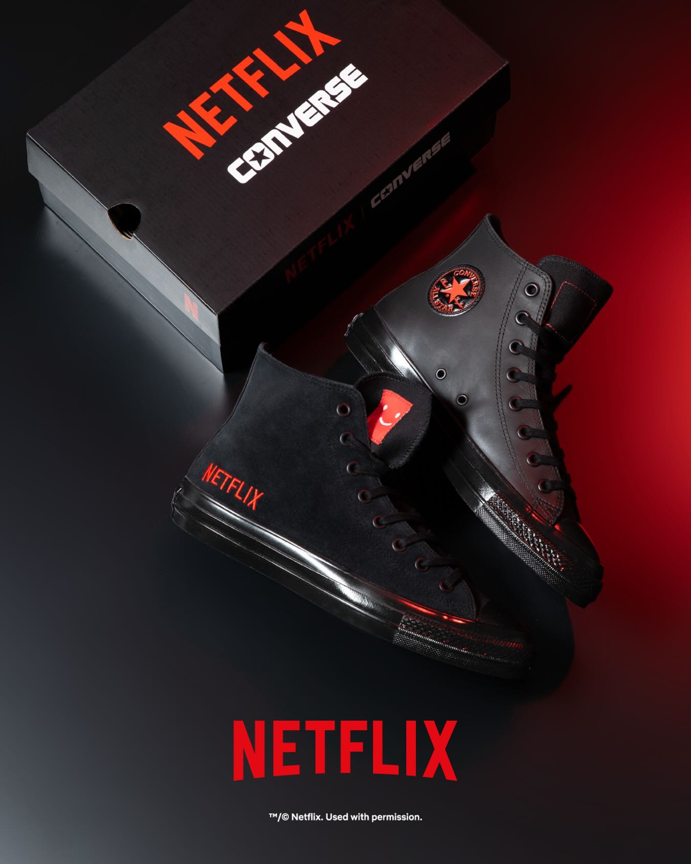 CONVERSE × Netflix『ALL STAR AGED HI』が1月23日(金)発売予定