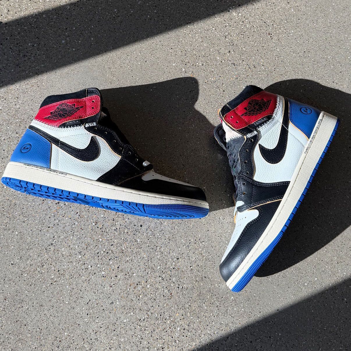 Easy Otabor が fragment design × UNION × NIKE AIR JORDAN 1 “Varsity Red” を公開