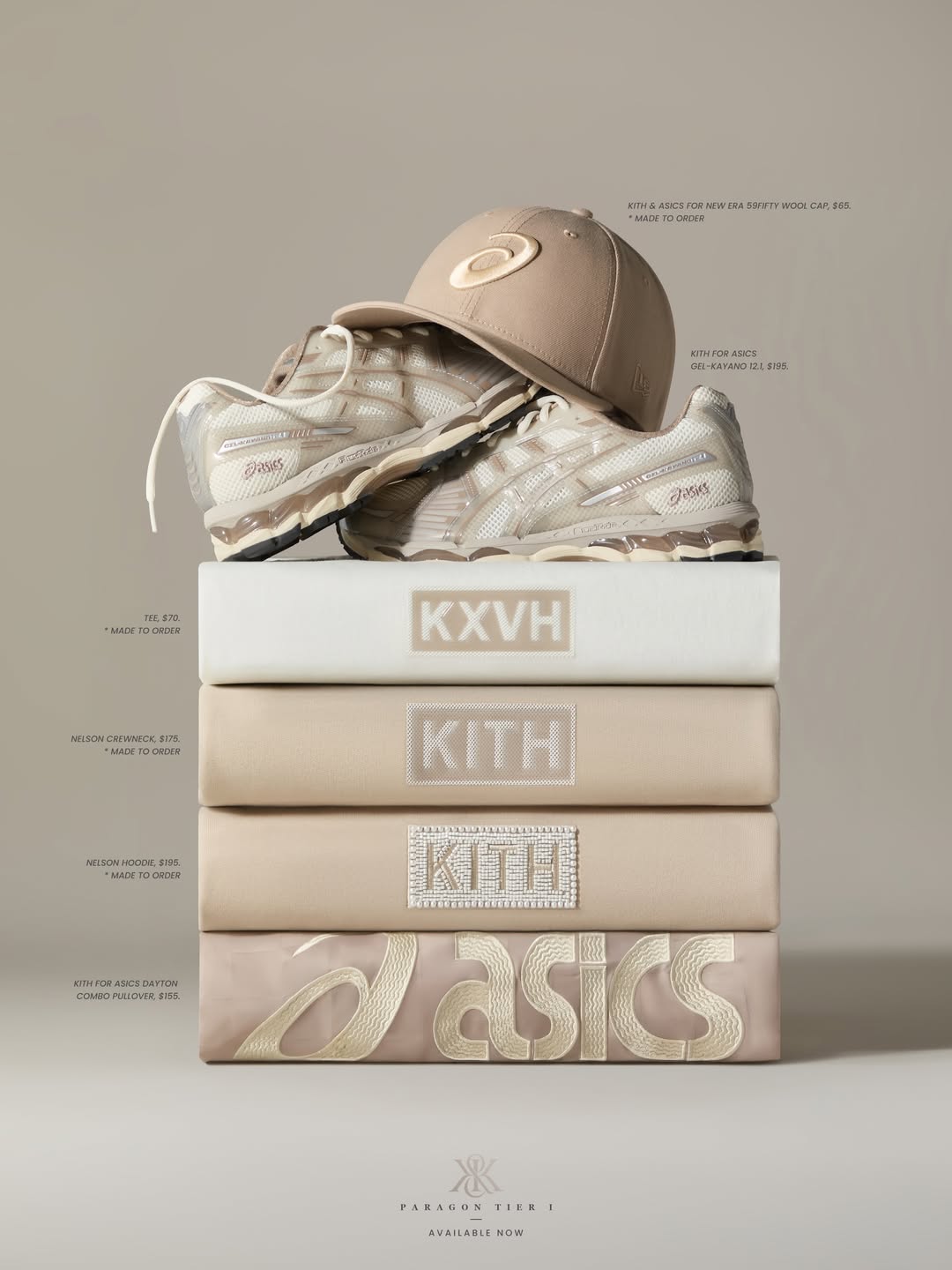 KITH for ASICS “Loyalty Exclusive Collection” が1月12日(月)発売