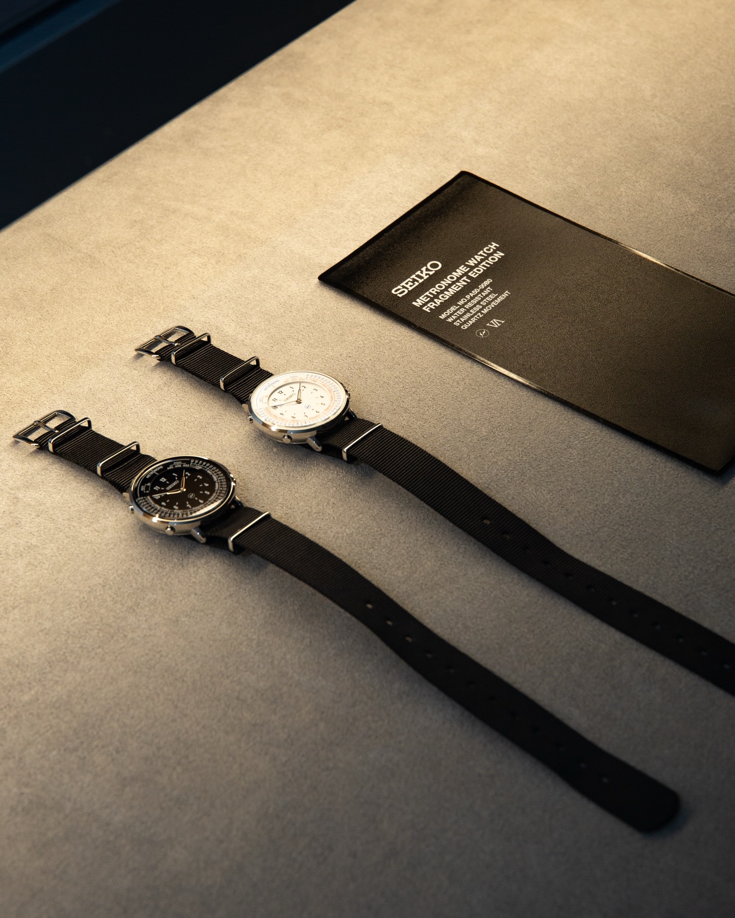 V.A. × fragment design × SEIKO『 メトロノームウオッチ 』が本日発売