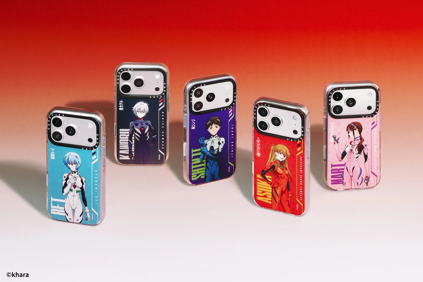 CASETiFY × エヴァンゲリオン のコラボコレクション第2弾が2月20日(金)に発売予定