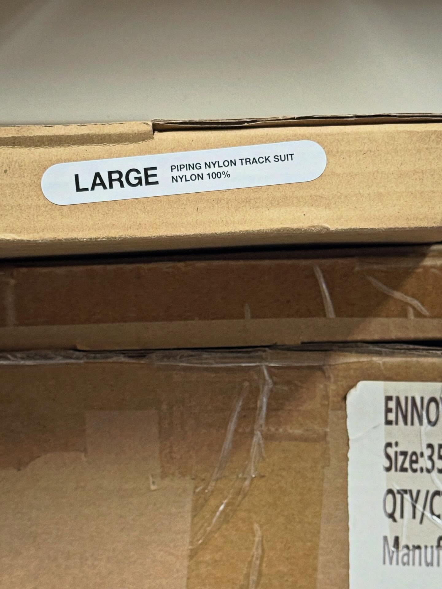 ENNOY『PIPING NYLON TRACK SUIT NYLON』が2月23日(月)に発売予定