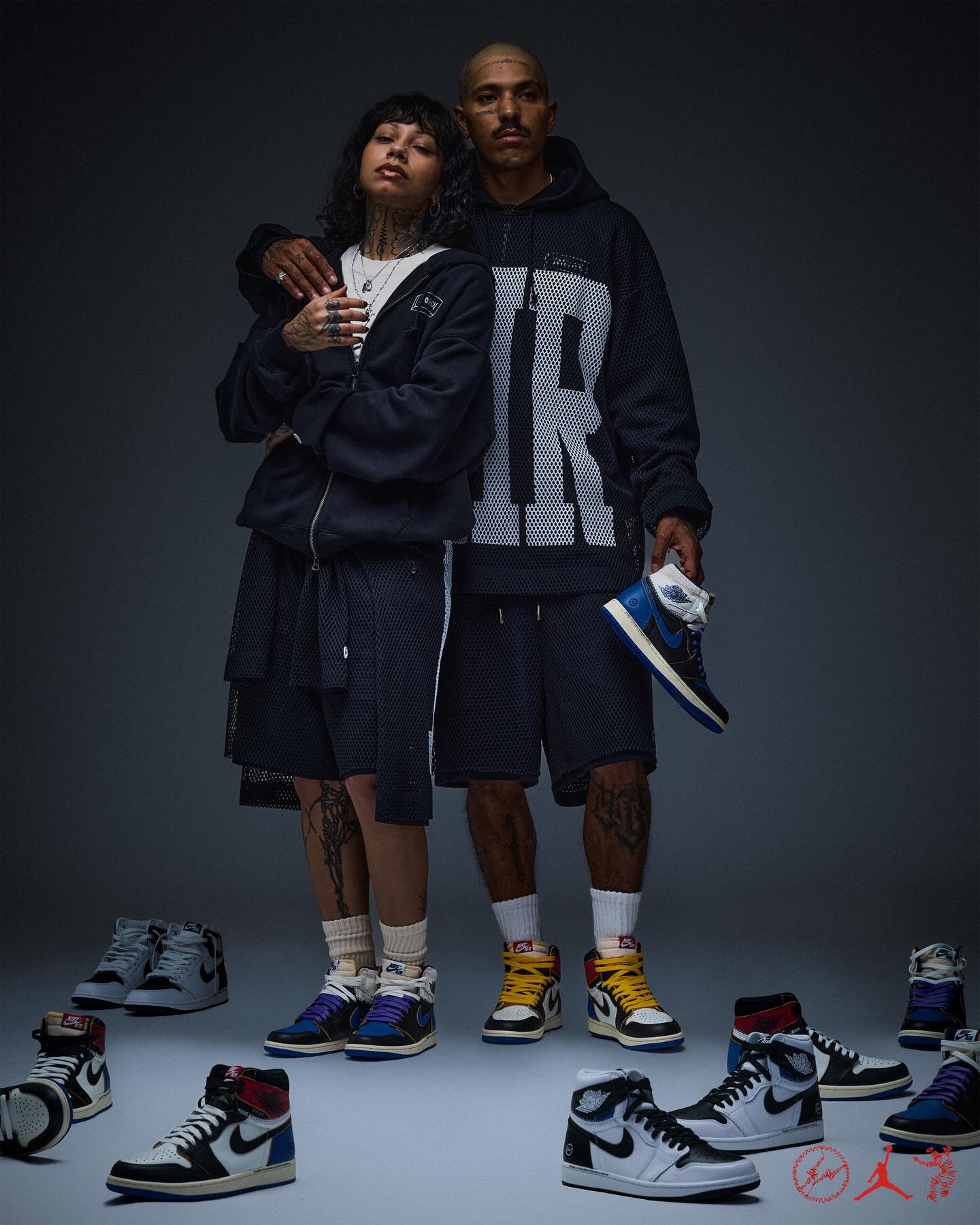 fragment design × UNION × NIKE AIR JORDAN 1 & アパレルコレクションが日本時間2月15日(日)1:00~公式WEB抽選実施予定