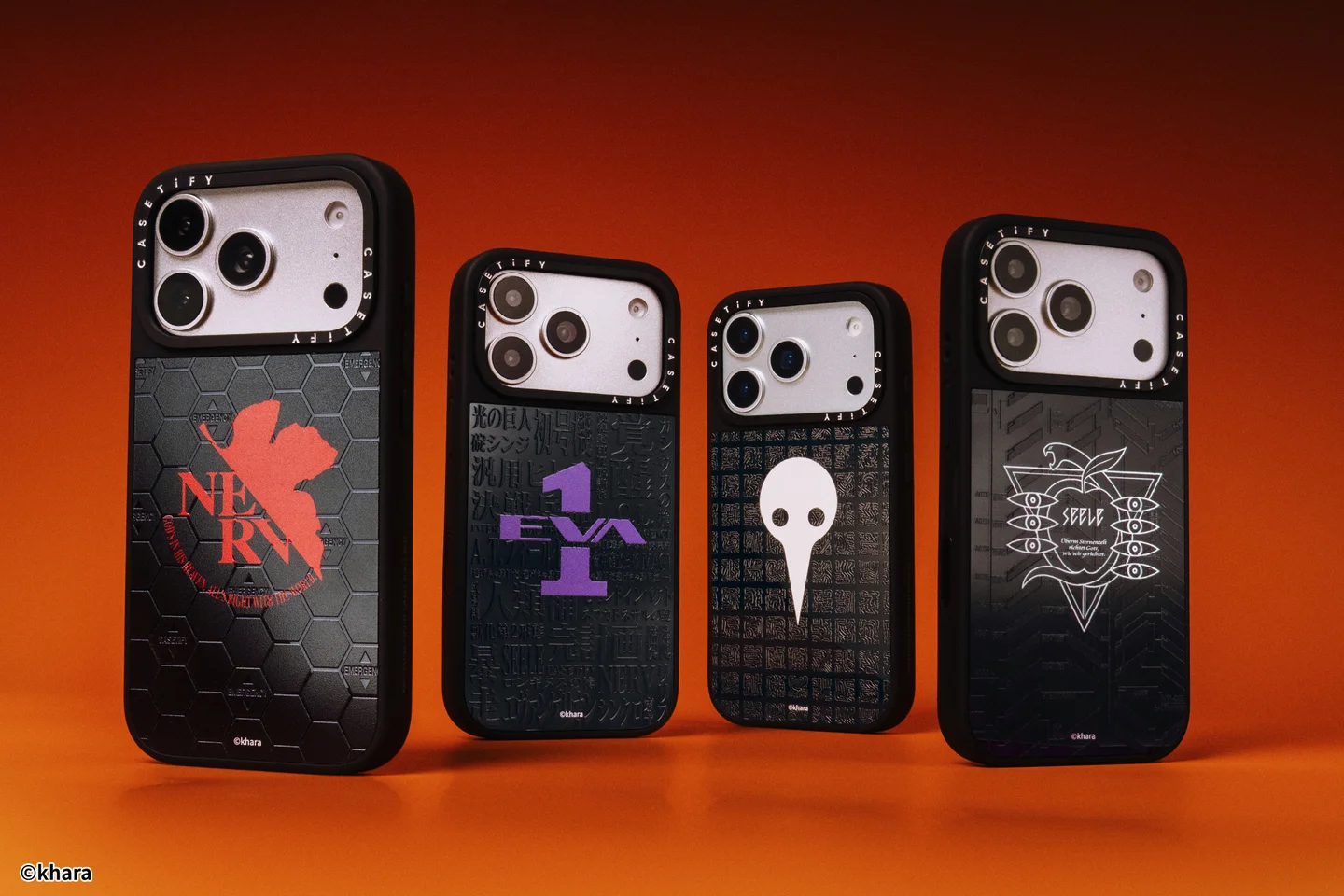 CASETiFY × エヴァンゲリオン のコラボコレクション第2弾が2月20日(金)に発売予定