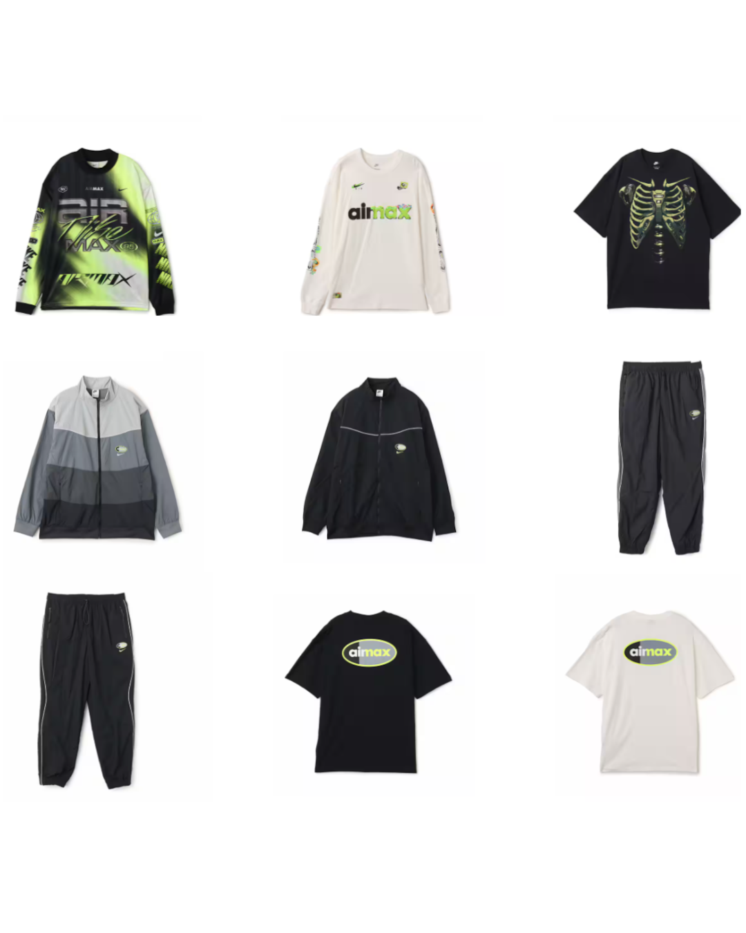 atmos にて NIKE AIR MAX “Neon Apparel Collection” のWEB抽選が2月26日(木)9:00~開催