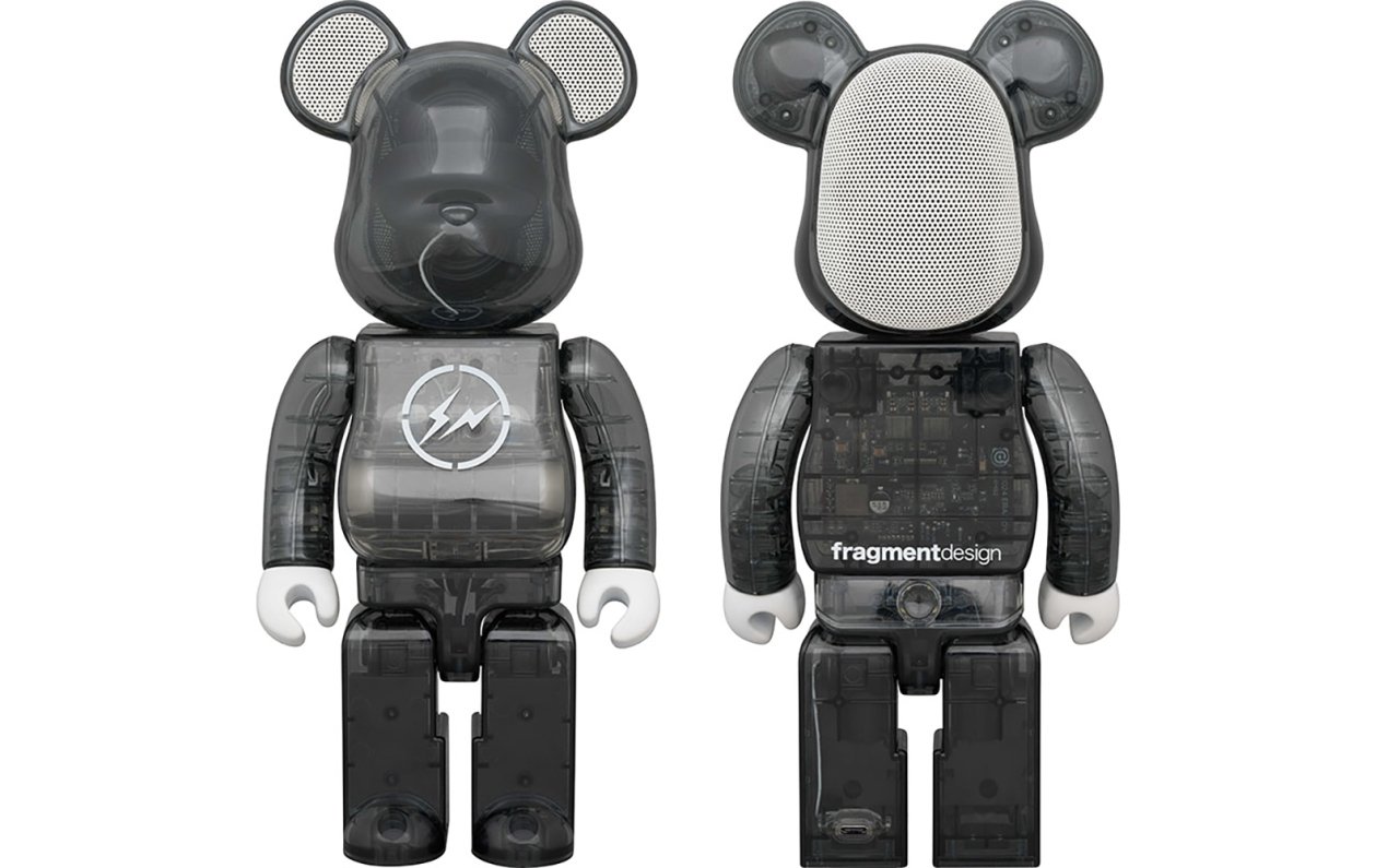 fragment design × MEDICOM TOY の『 BE@RBRICK AUDIO Portable BluetoothⓇ Speaker 400% 』が2月7日(土)に発売予定