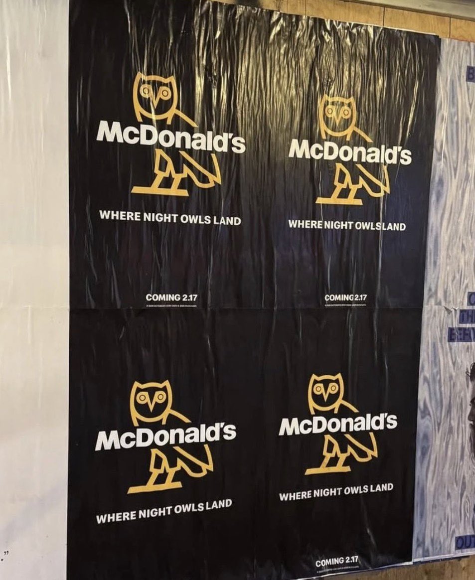 Drake 率いる OVO と McDonald's のコラボレーションがカナダで限定販売