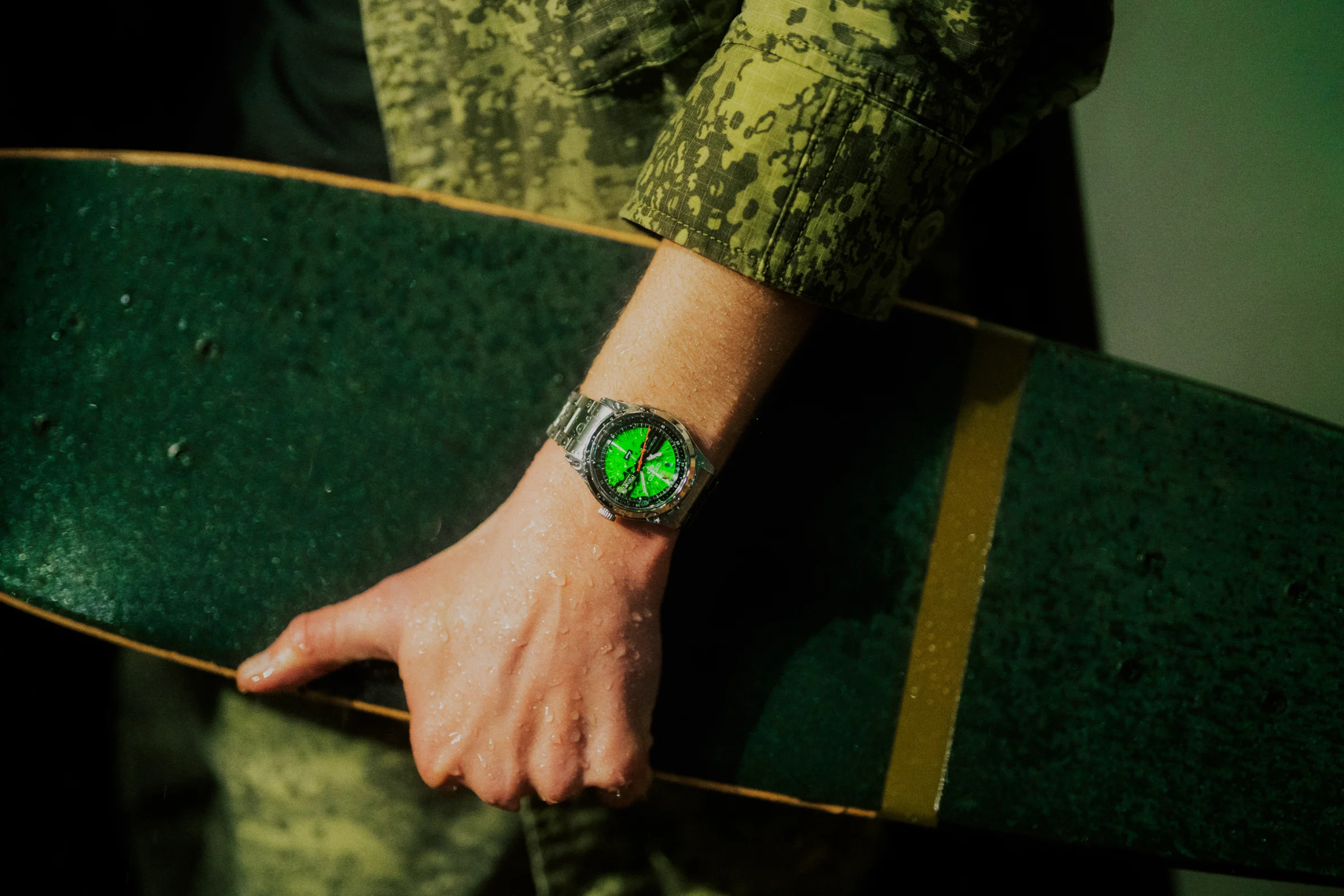 HUF × Seiko 5 Sports のコラボモデル第3弾が3月6日(金)に発売予定