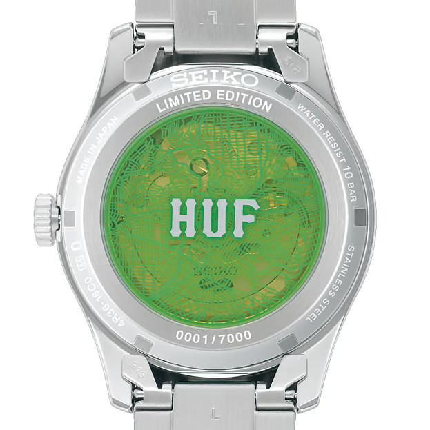 HUF × Seiko 5 Sports のコラボモデル第3弾が3月6日(金)に発売予定