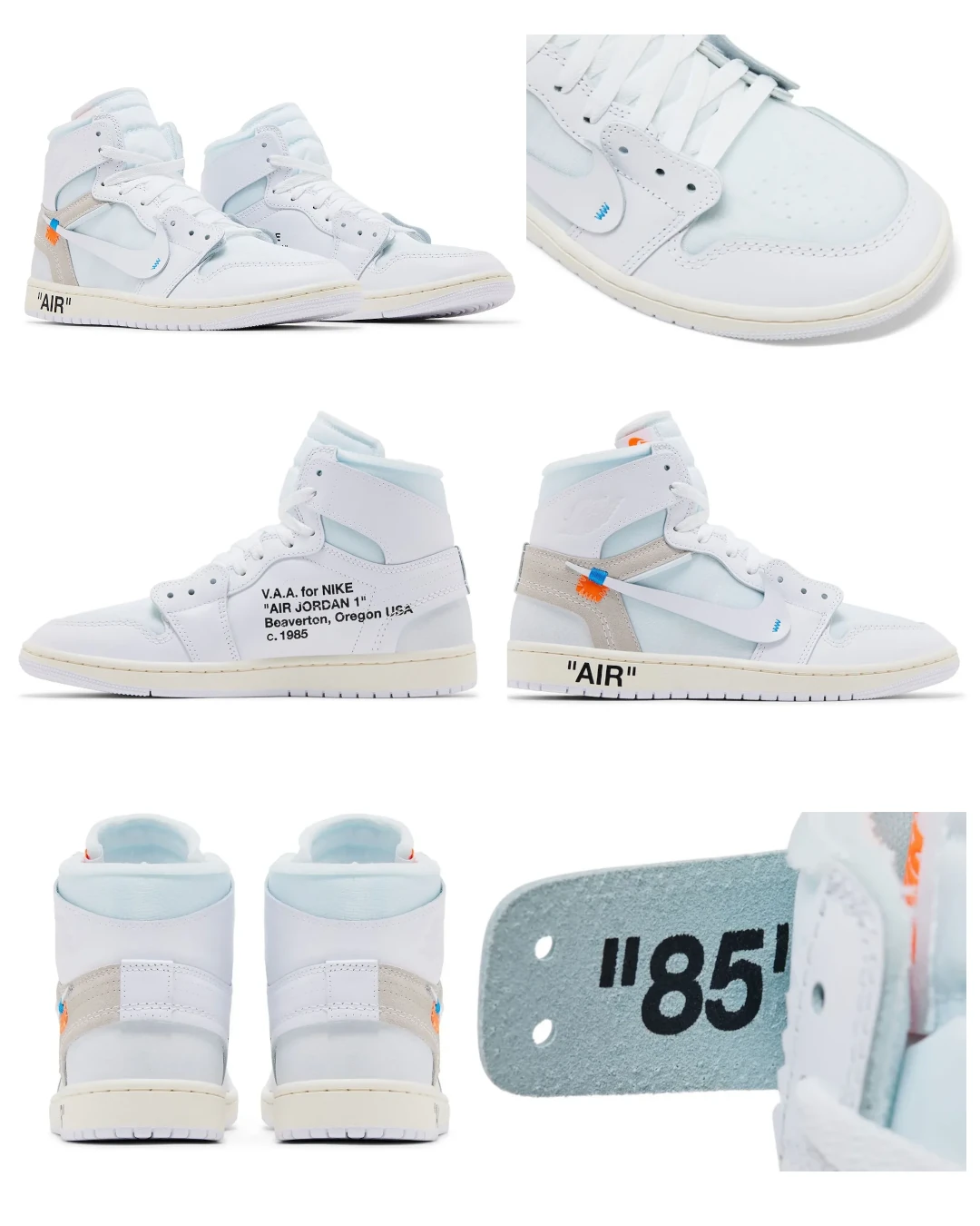 Virgil Abloh Archive × NIKE AIR JORDAN 1 “Alaska” のリテイラールックが公開
