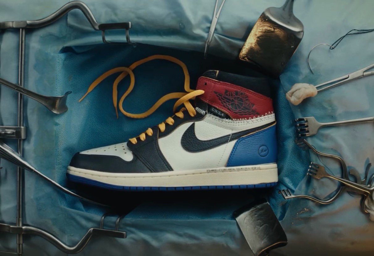 fragment design × UNION × NIKE AIR JORDAN 1 “Varsity Red/Sport Royal” & アパレルコレクションが日本時間2月15日(日)AM1:00に公式オンラインで発売