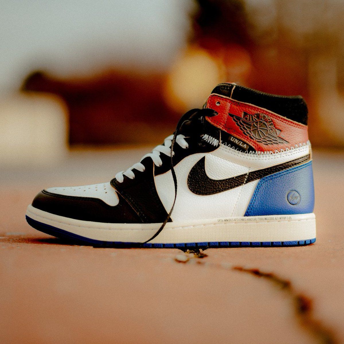 fragment design × UNION × NIKE AIR JORDAN 1 “Varsity Red/Sport Royal” が2月27日(金)に国内 SNKRS にて発売予定