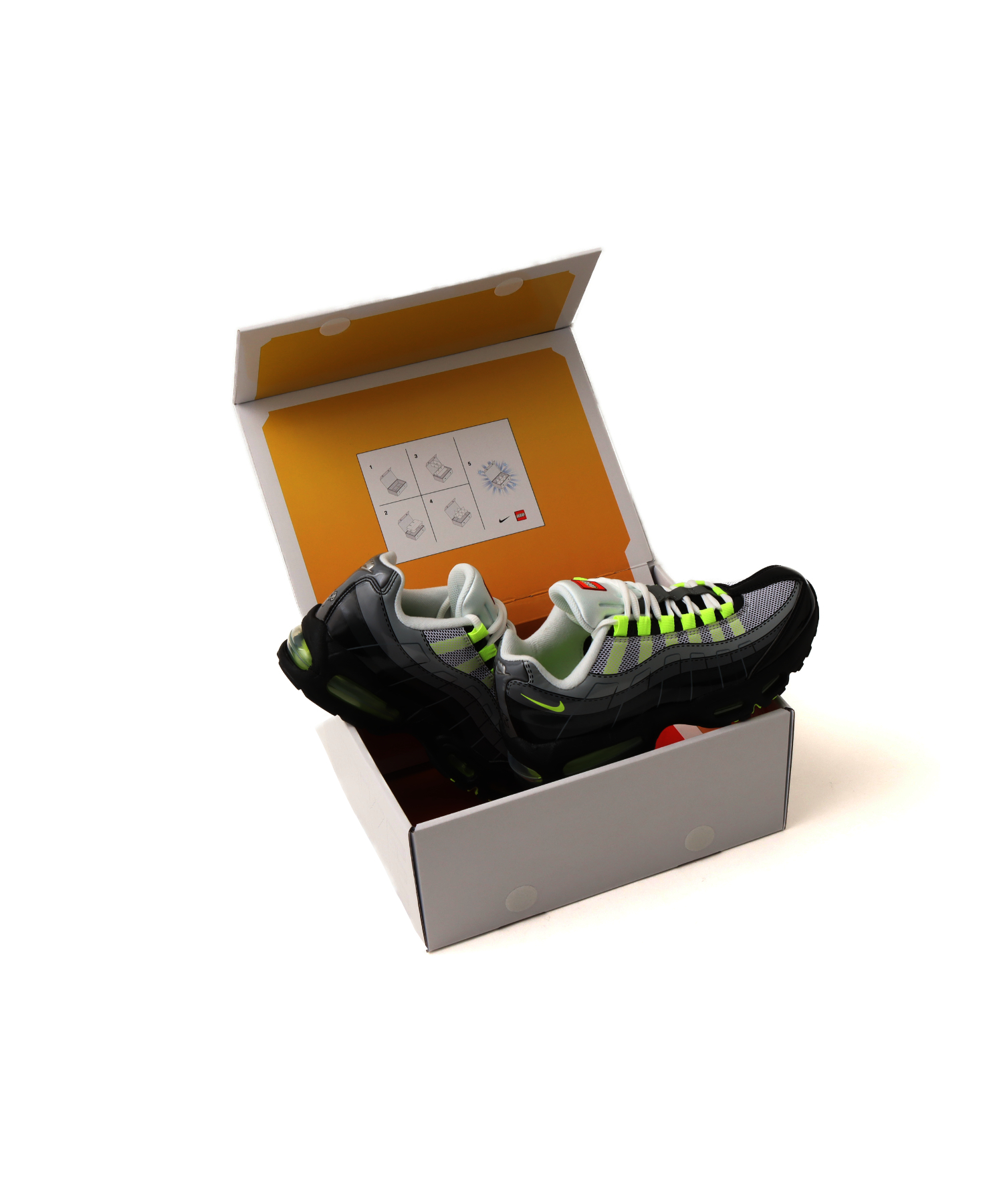 LEGO® × NIKE AIR MAX 95 “Neon” が国内オンラインにて3月28日(土)9:00~発売予定