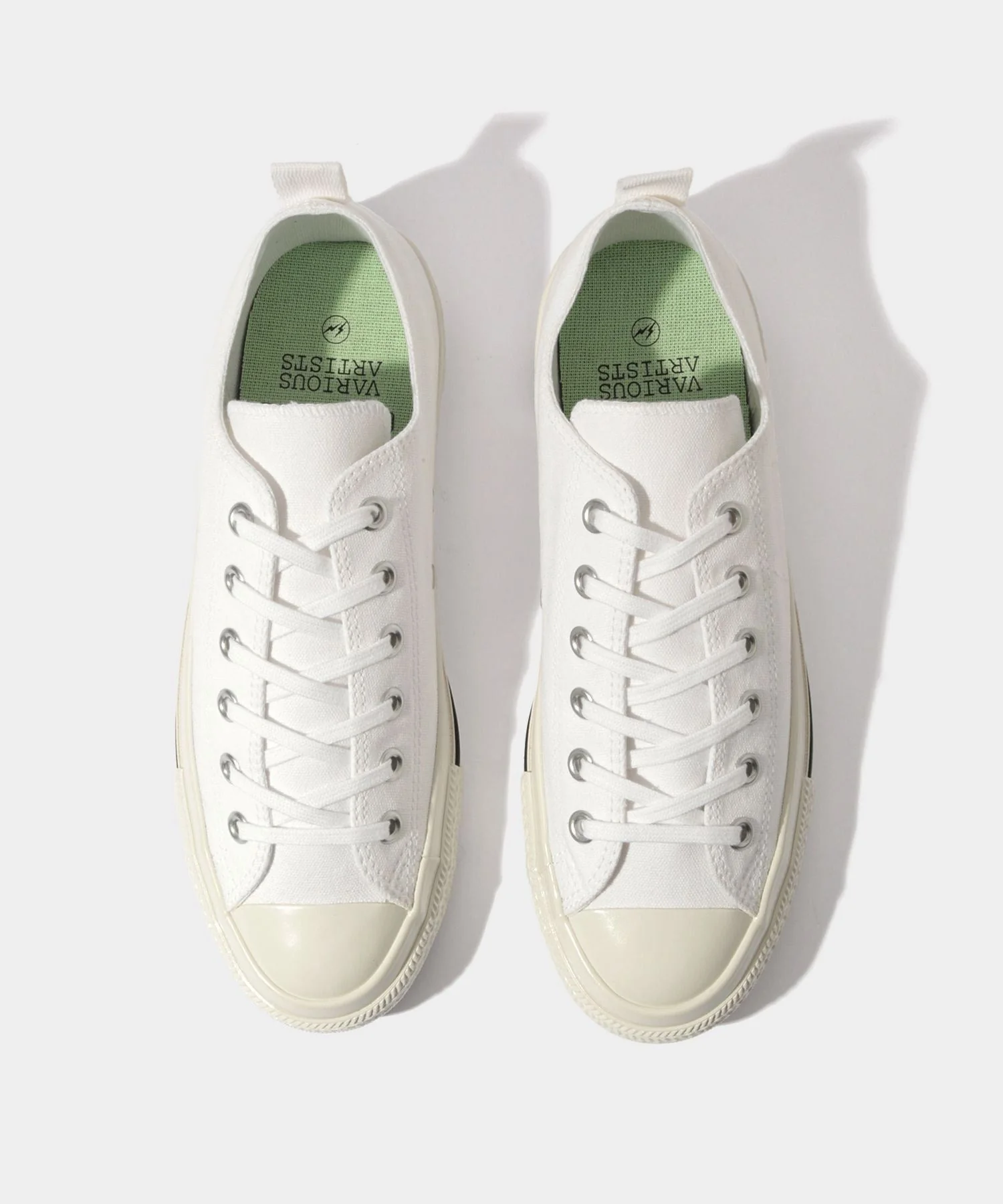 fragment design × V.A. × CONVERSE『ALL STAR AGED OX & JACK PURCELL 1935 “White”』が公式オンラインにて発売