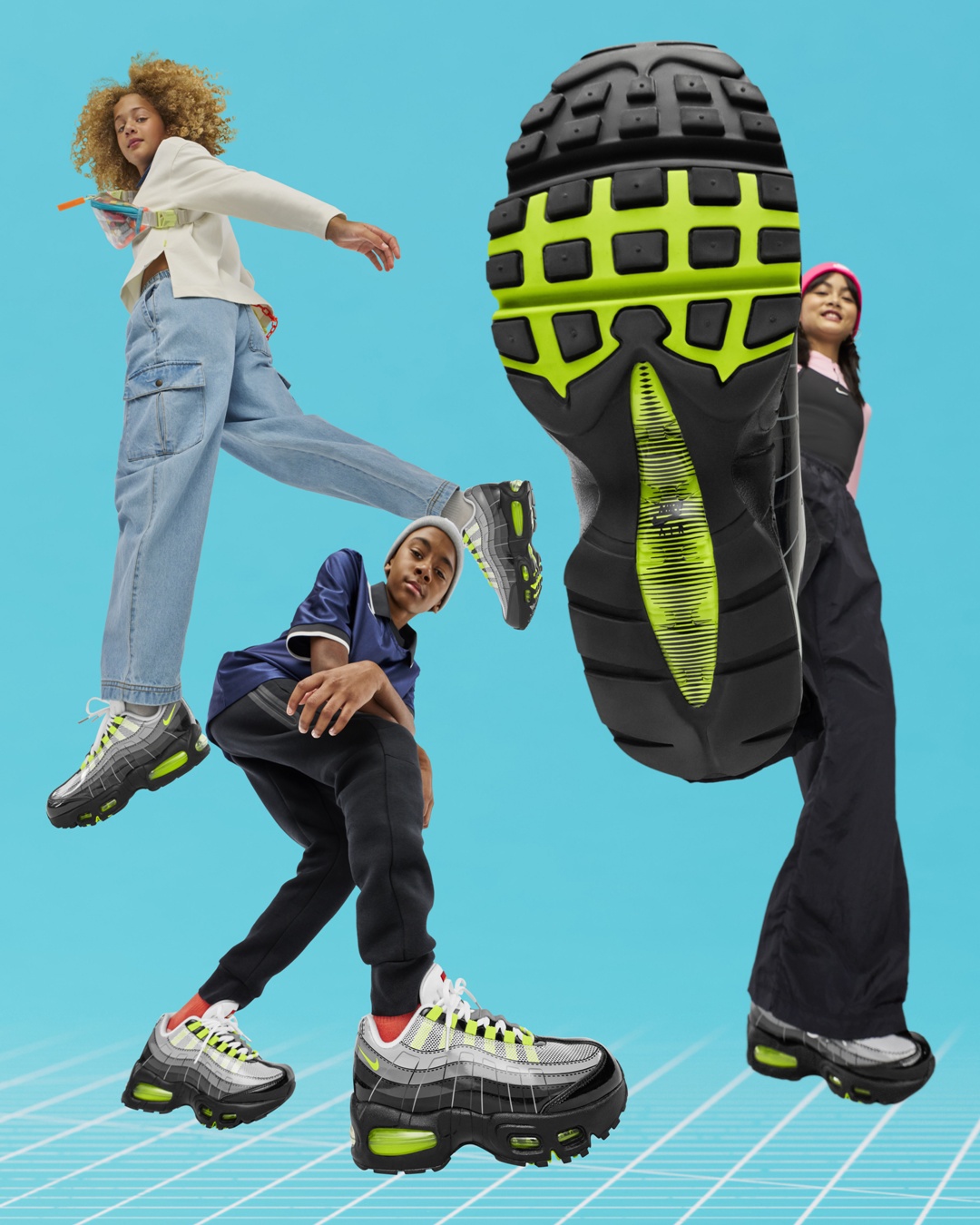 LEGO® × NIKE AIR MAX 95 “Neon” が3月28日(土)発売予定