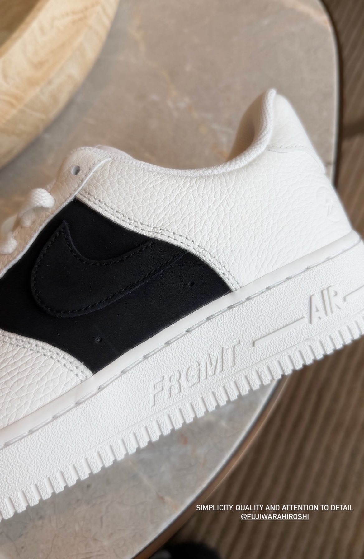 fragment design × NIKE AIR FORCE 1 LOW の未発売モデルが公開