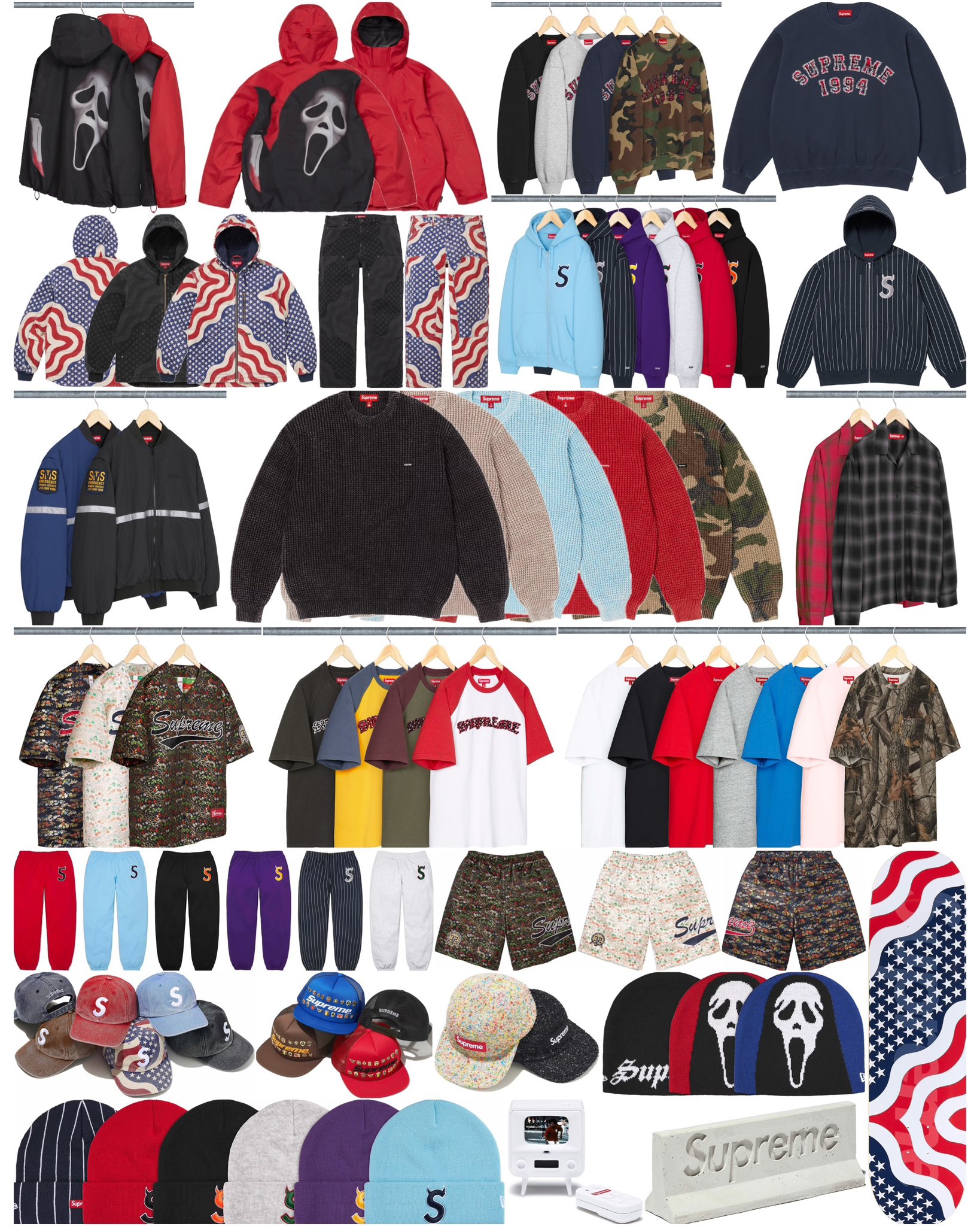 Supreme 2026年春夏コレクション WEEK5 のドロップリストが公開