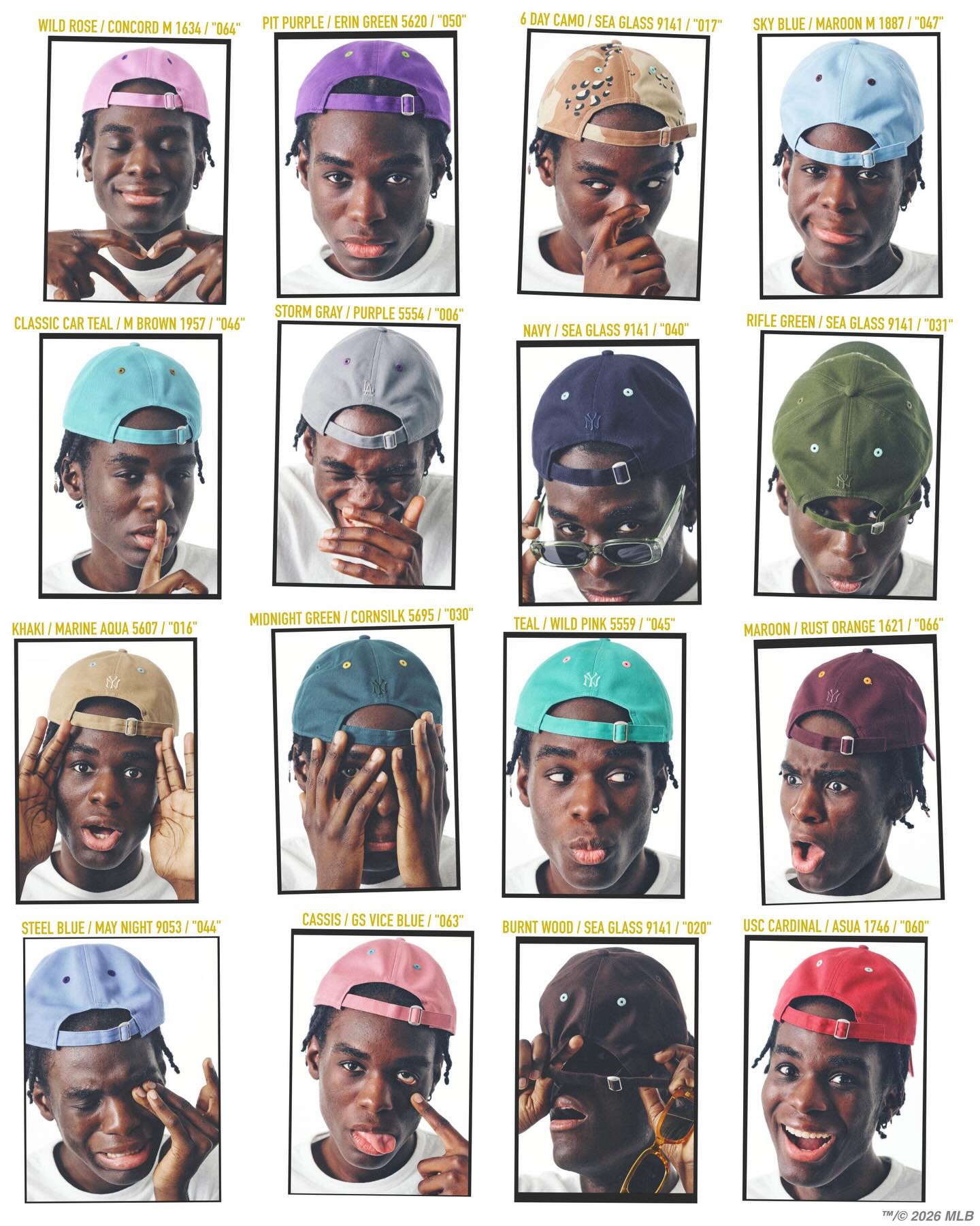 JOURNAL STANDARD × New Era® 26SS『The "Back Face" Cap Fresh Clean 920』が4月28日(火)に発売予定