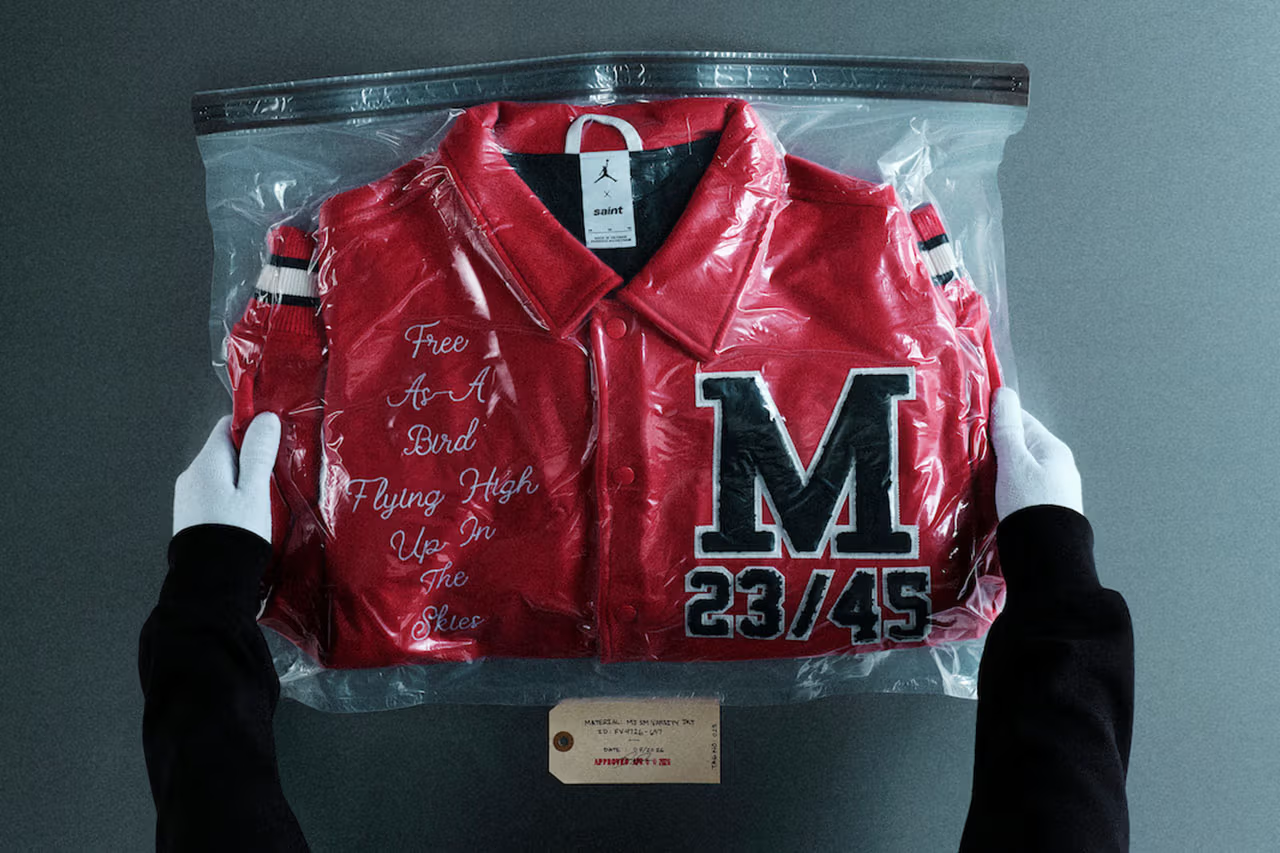 ©SAINT M×××××× と JORDAN BRAND のコラボコレクションが5⽉1⽇(金)/23日(土)に発売予定