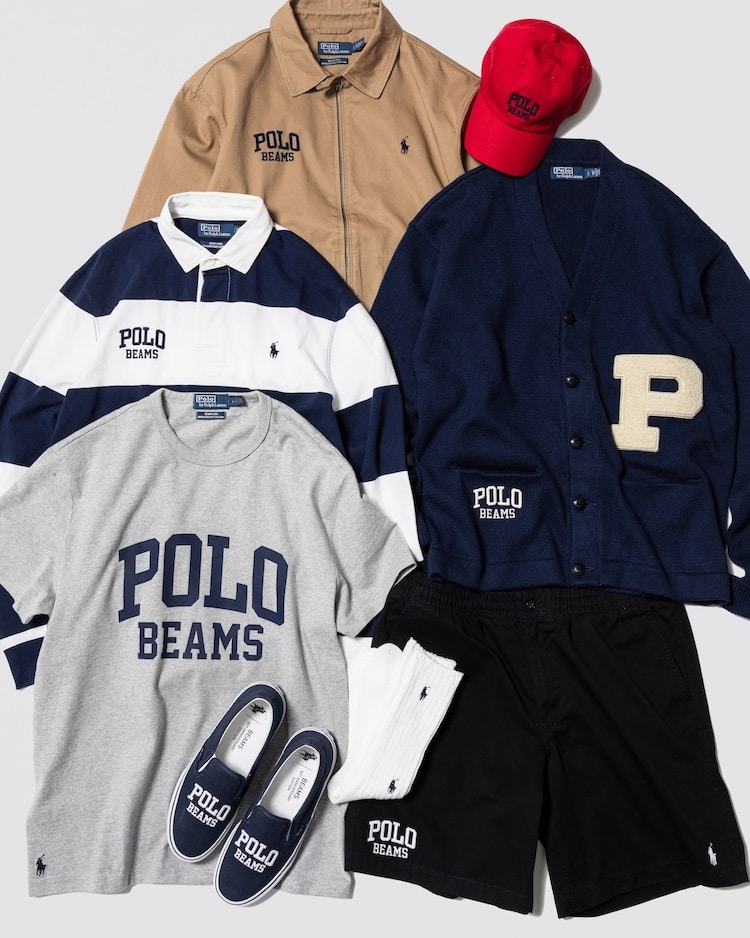 POLO RALPH LAUREN for BEAMS から BEAMS 50周年記念コレクションが4月18日(土)に発売予定