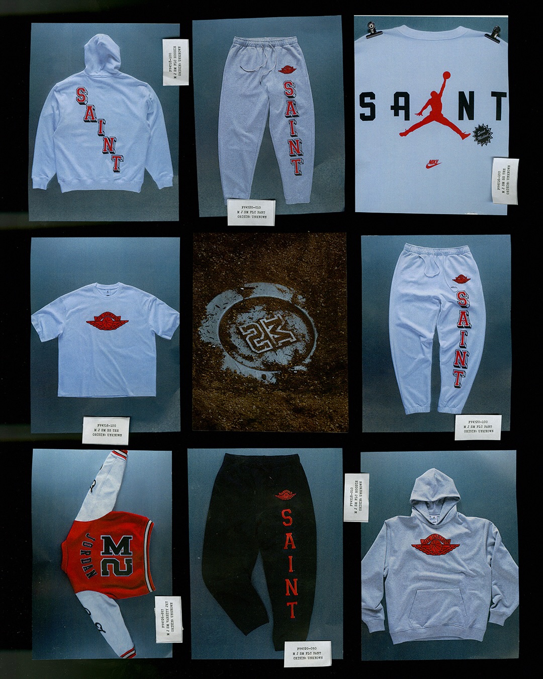 ©SAINT M×××××× が JORDAN BRAND とのコラボコレクションの発売を予告