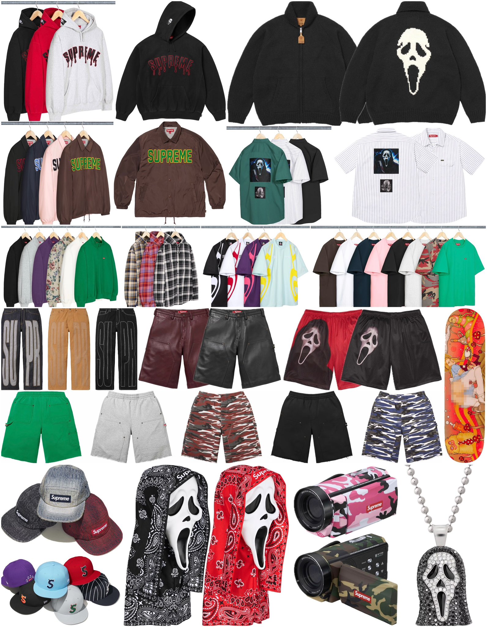 Supreme 2026年春夏コレクション WEEK10 のドロップリストが公開