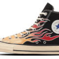 ABC-MART 限定モデル CONVERSE ALL STAR AGED IGNT HI “Black/Flame” が発売