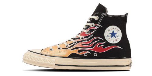 ABC-MART 限定モデル CONVERSE ALL STAR AGED IGNT HI “Black/Flame” が発売