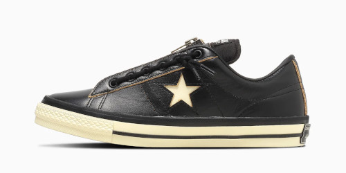 WAIPER オンラインにて Schott × CONVERSE のコラボ第2弾『ONE STAR “Black/White”』が4月16日(木)に再販