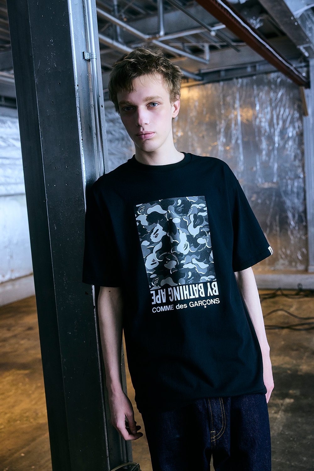 A BATHING APE®︎ × COMME des GARÇONS の2026年春夏コラボコレクションが4月29日(水)に発売予定