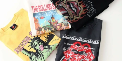 JOURNAL STANDARD relume × The Rolling Stones 26SS『ヴィンテージ加工 プリントTシャツ』の先行予約が開始