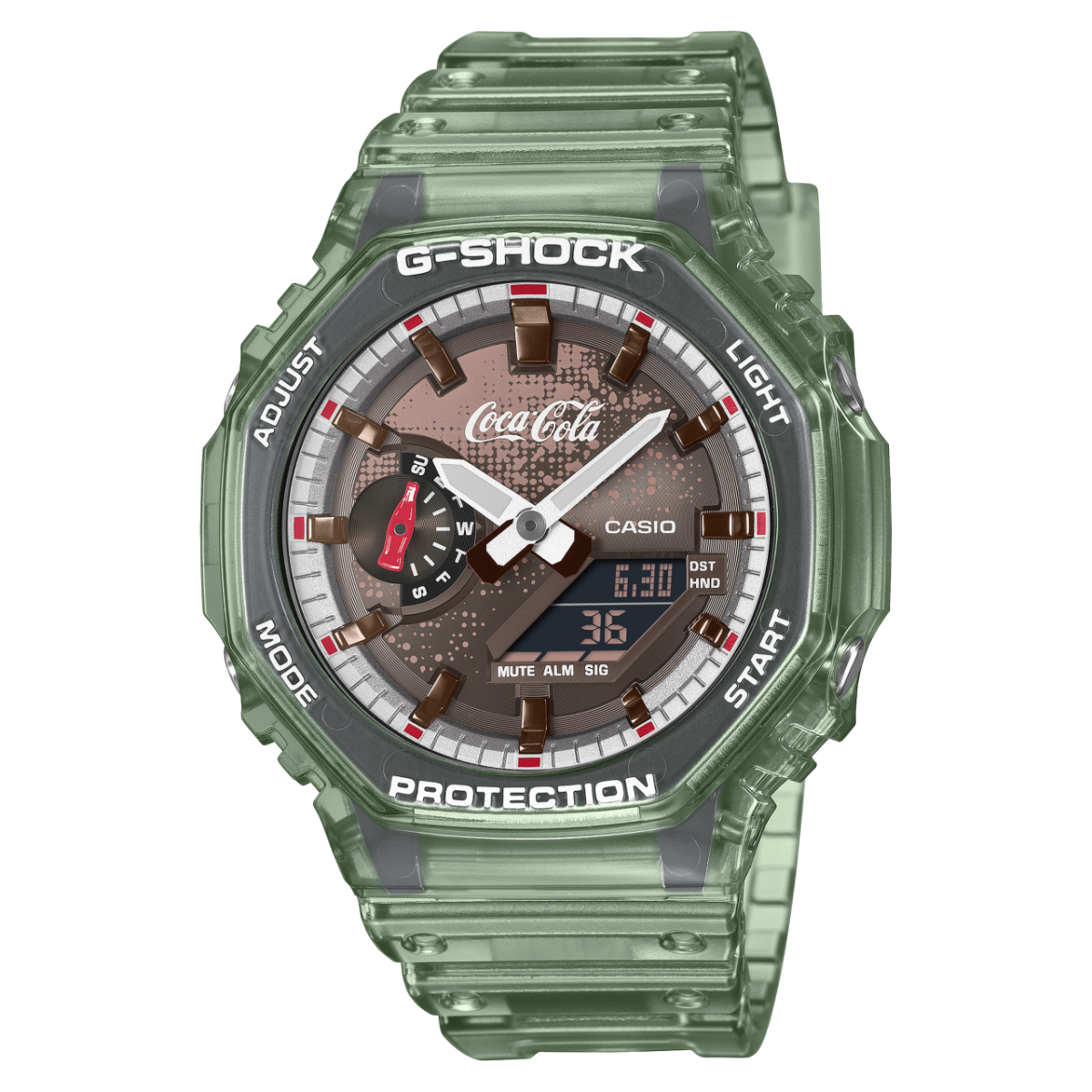 G-SHOCK × Coca-Cola『GA-2100CC-3AJR』のWEB抽選が5月1日(金)0:00～開始