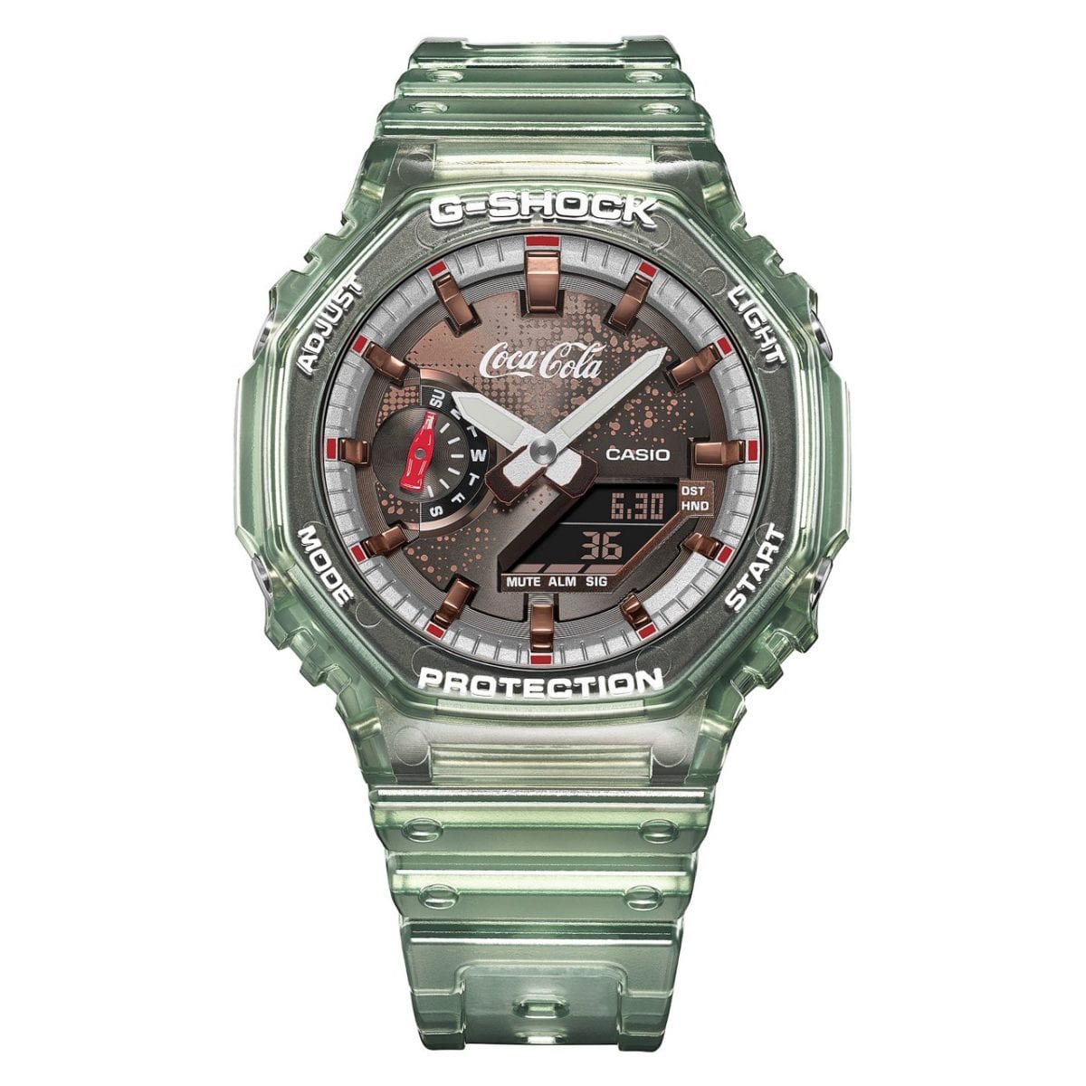 G-SHOCK × Coca-Cola『GA-2100CC-3AJR』のWEB抽選が5月1日(金)0:00～開始
