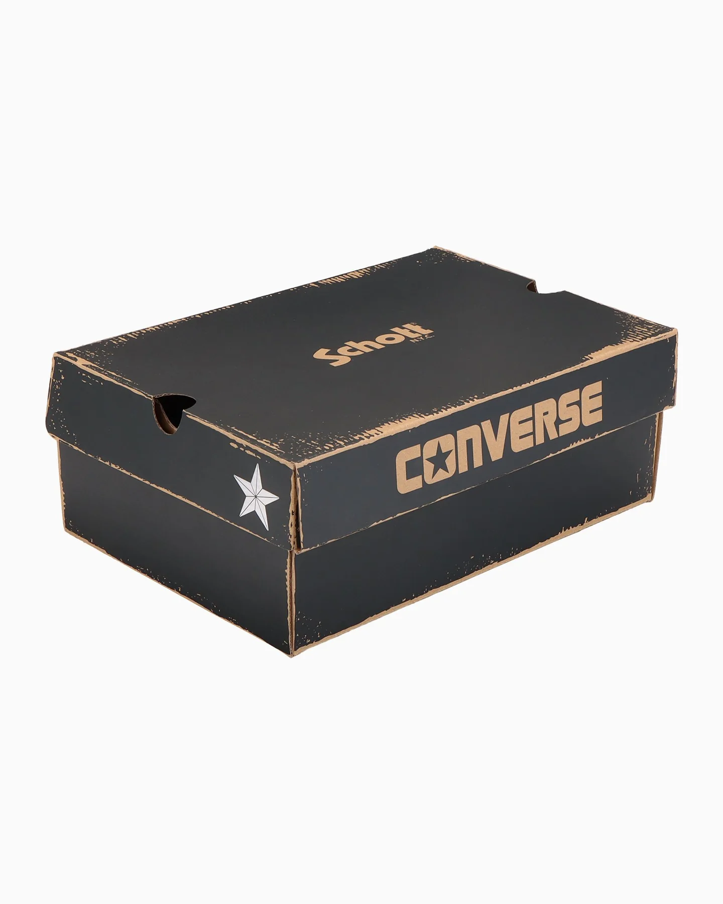 WAIPER オンラインにて Schott × CONVERSE のコラボ第2弾『ONE STAR “Black/White”』が4月16日(木)に再販