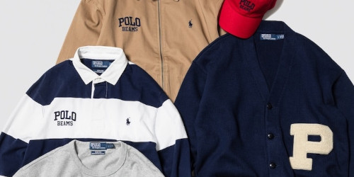 POLO RALPH LAUREN for BEAMS から BEAMS 50周年記念コレクションが4月18日(土)に発売予定