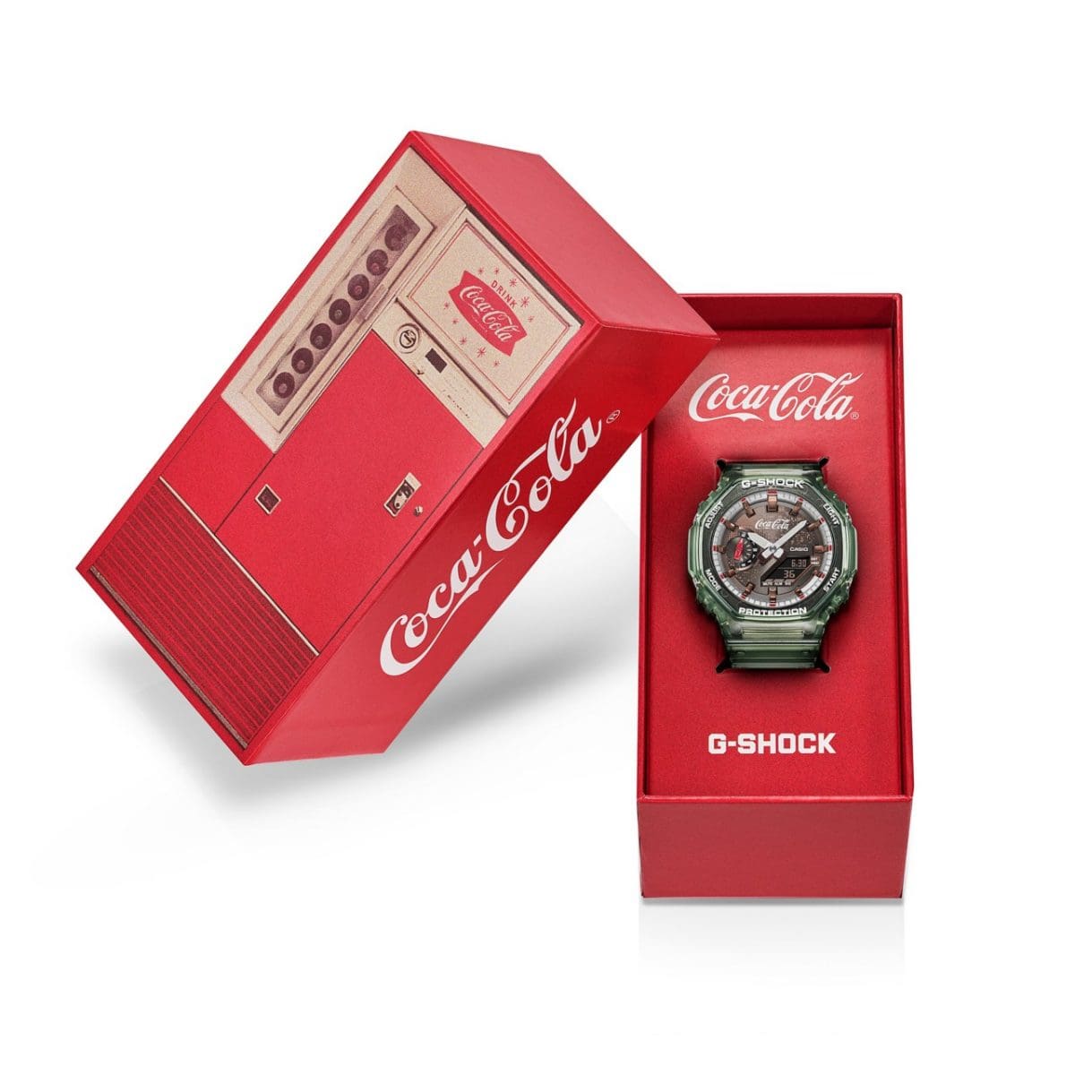 G-SHOCK × Coca-Cola『GA-2100CC-3AJR』のWEB抽選が5月1日(金)0:00～開始