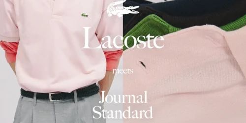 JOURNAL STANDARD × LACOSTE 2026年春夏別注コレクションの先行予約が開始