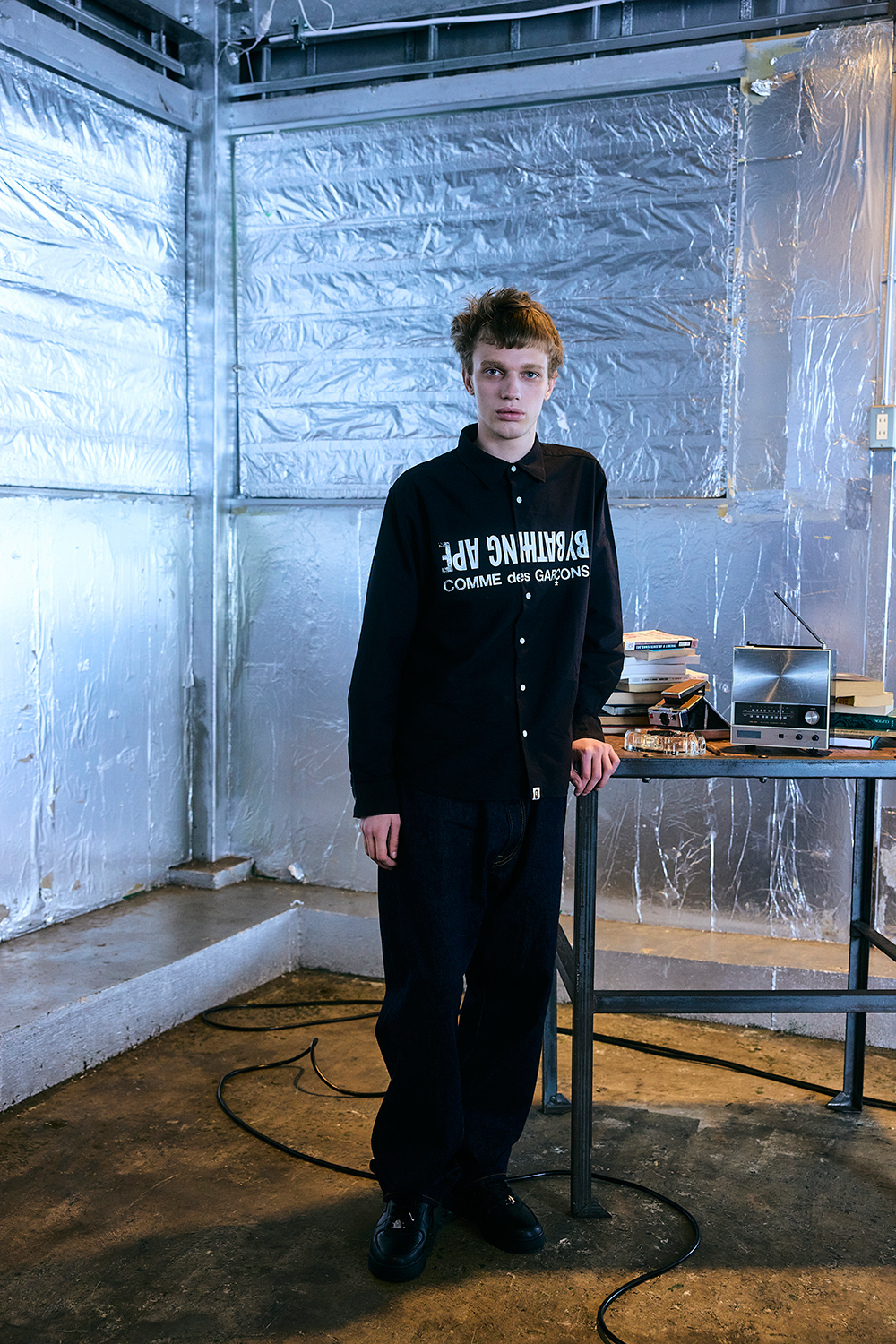 A BATHING APE®︎ × COMME des GARÇONS の2026年春夏コラボコレクションが4月29日(水)に発売予定