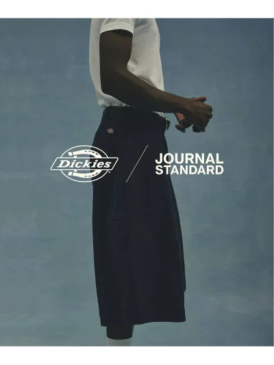 JOURNAL STANDARD × Dickies 26SS『ODD シェイプ ショーツ』が4月22日(水)10:00～先行予約開始