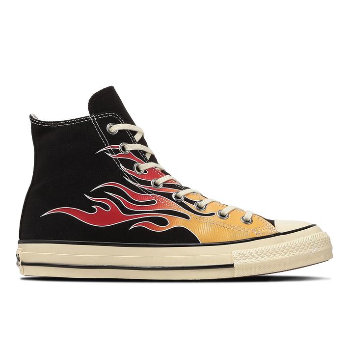 ABC-MART 限定モデル CONVERSE ALL STAR AGED IGNT HI “Black/Flame” が発売
