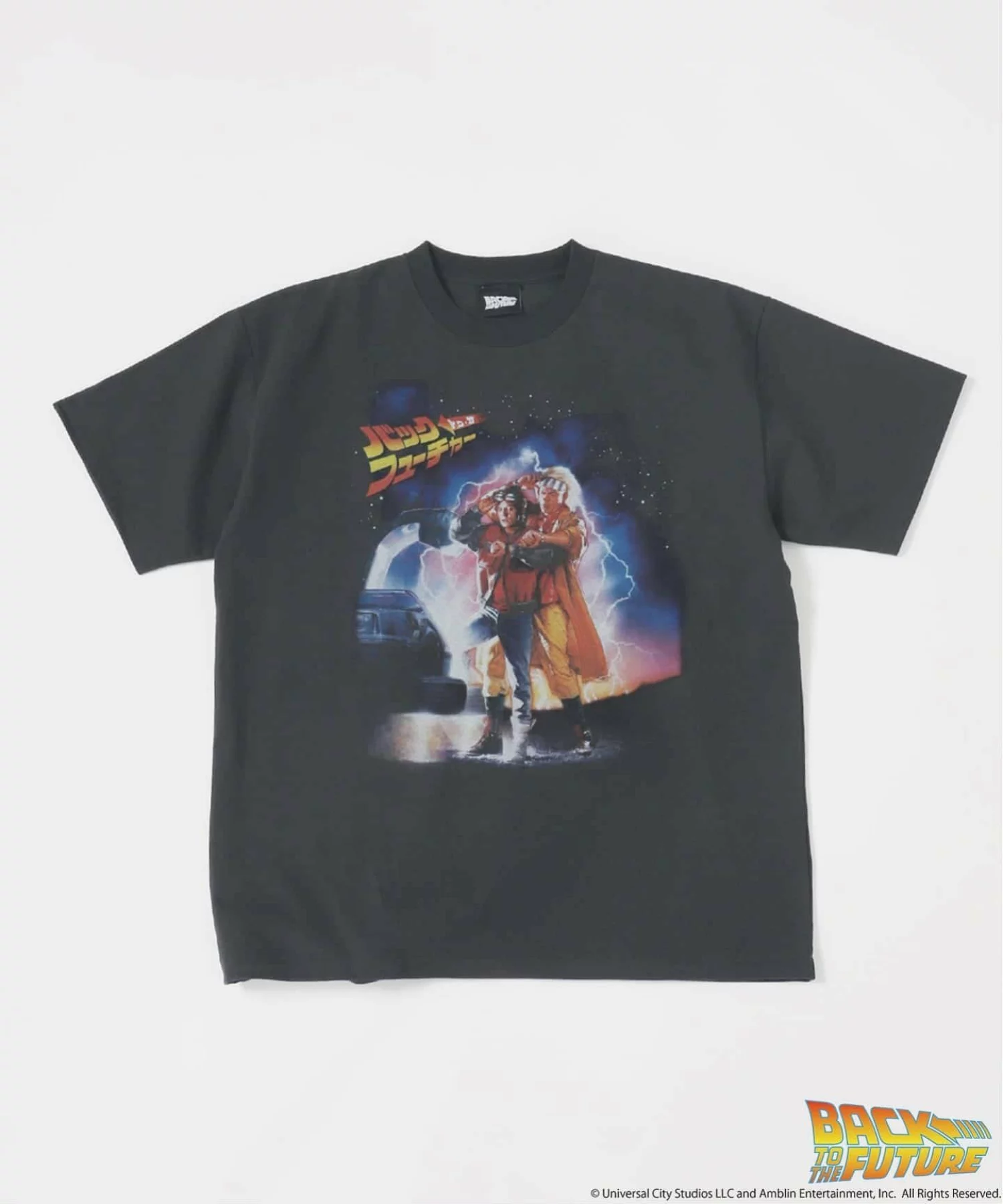 JOURNAL STANDARD relume × BACK TO THE FUTURE 26SS『ムービー プリントTシャツ』が発売