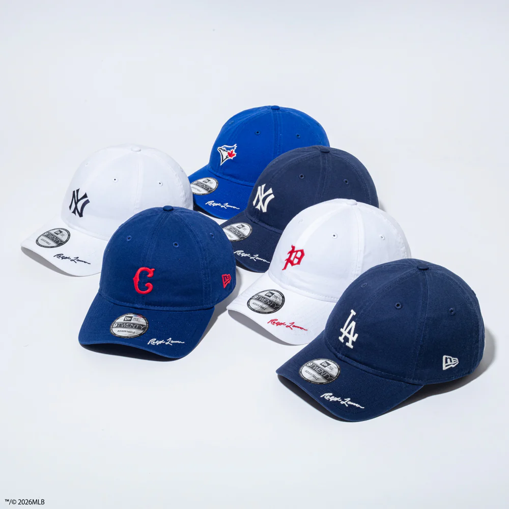 Polo Ralph Lauren × New era® 26SS『9TWENTY』が4月29日(水)に発売予定